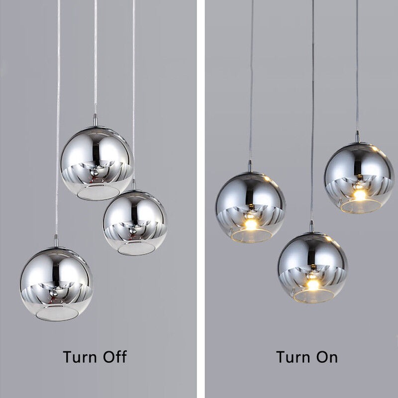 Kitchen Pendant Light Bar Modern Ceiling Lights Home Lamp Glass Pendant Lighting