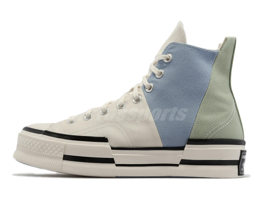 Converse Chuck 70 Plus HI White Blue Green Men Unisex Casual Lifestyle A04370C