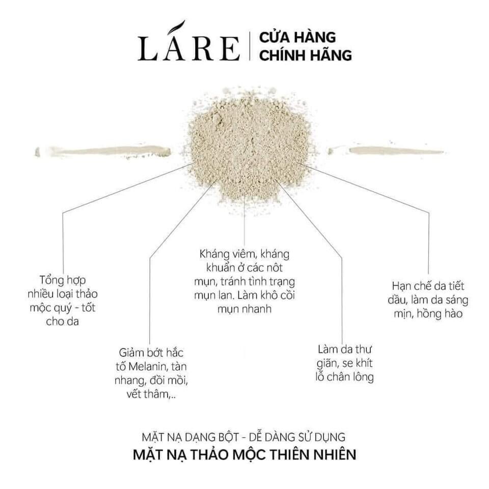 SALE 30% MY PHAM THANH DUOC - LARE- HERBAL FACE MASK-BRAND NEW 100%