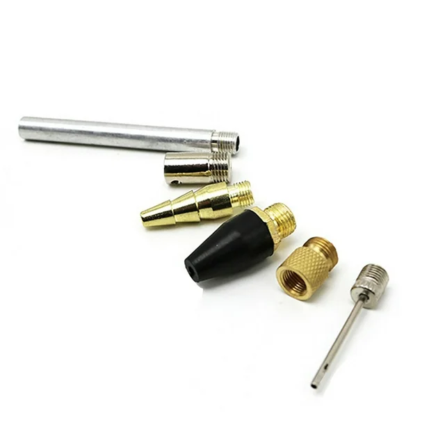 Accessories Tool Set Air Tool Blow 1/4' Kit Piece 7 Nozzle Tools & Home Improvement
