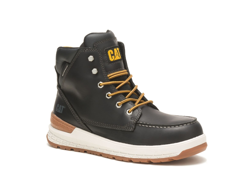 Caterpillar Men Impact Waterproof Carbon Composite Toe Work Boot Boot