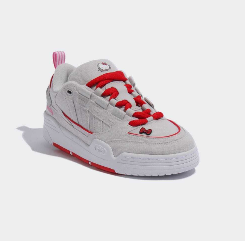 adidas HELLO KITTY ADI2000 Footwear White/Vivid Red Women's Sneakers US 5-11