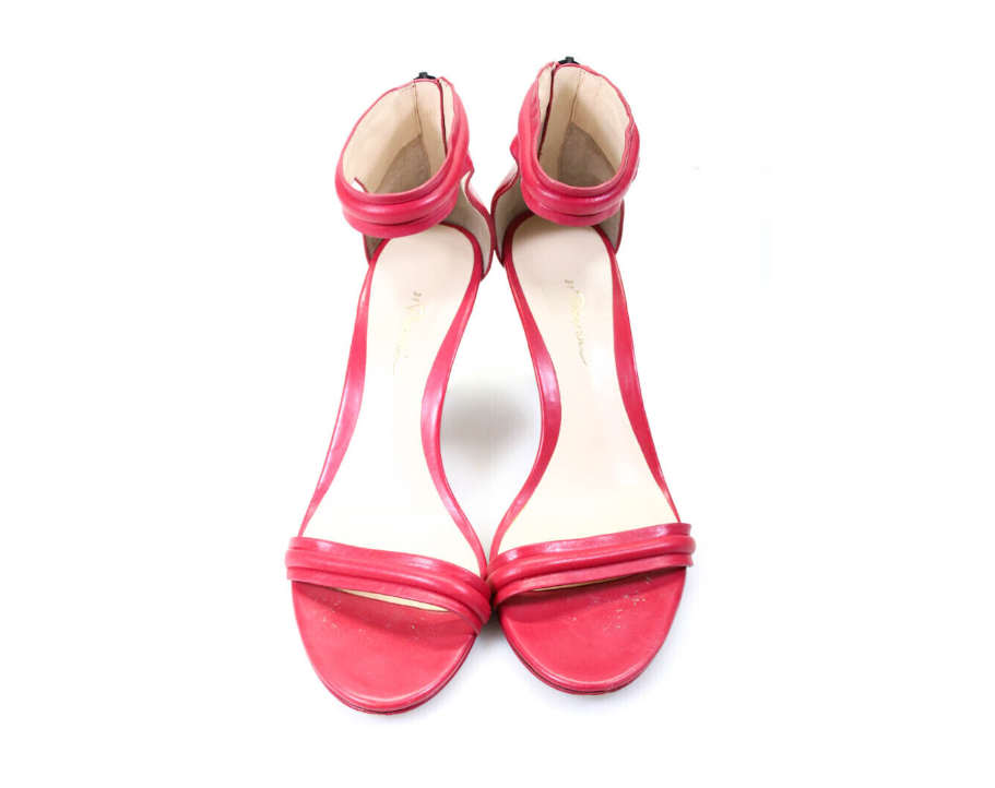 3.1 Phillip Lim Womens Ankle Strap Sandal Martini Heels Pink