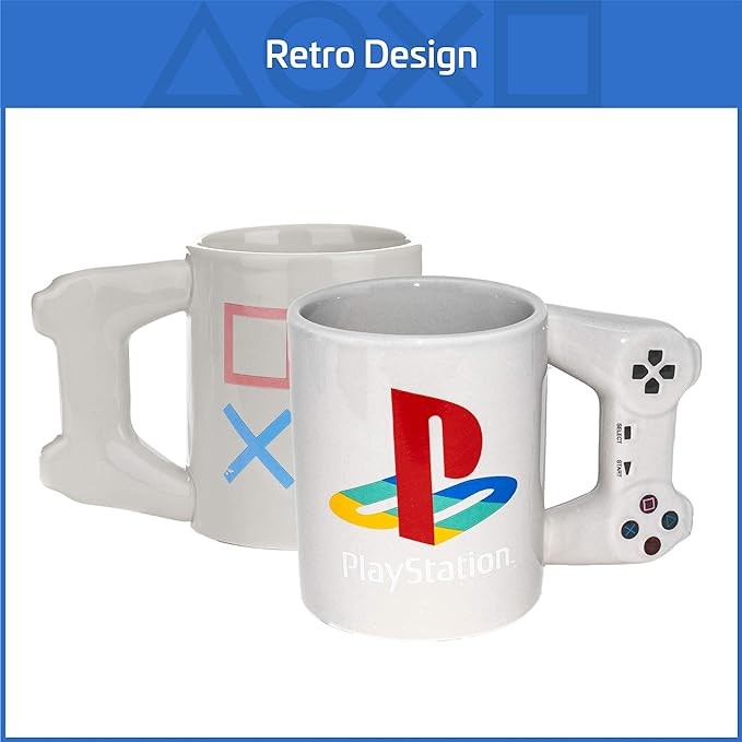 PlayStation Controller Mug - Coffee Mug 10oz - Officially Licensed Merchandise