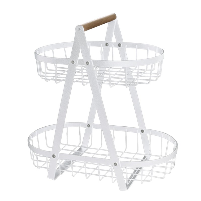 Fruit and Vegetable Basket Countertop Fruit Basket for Kitchen Counter Bread
