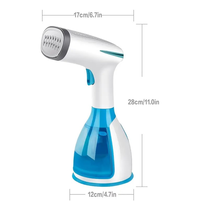 Steam Iron Garment Steamer Handheld Fabric 1100W Travel Vertical 9.47oz Mini Portable Home Travelling For Clothes Ironing
